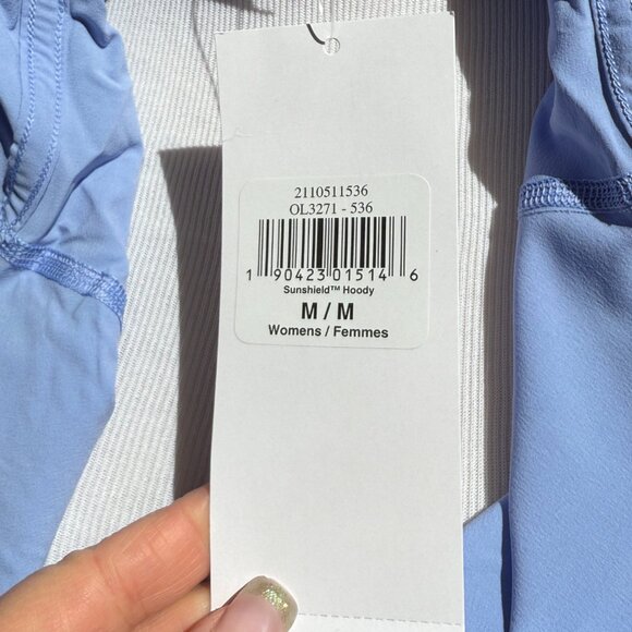 NWT MOUNTAIN HARDWEAR SUNSHIELD HOODIE MEDIUM WOMEN'S LIGHT TOP NEW - Picture 5 of 9